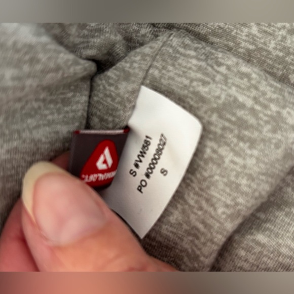 Vuori Halo Basin Bomber Jacket Heather Gray Size Small - Picture 9 of 14